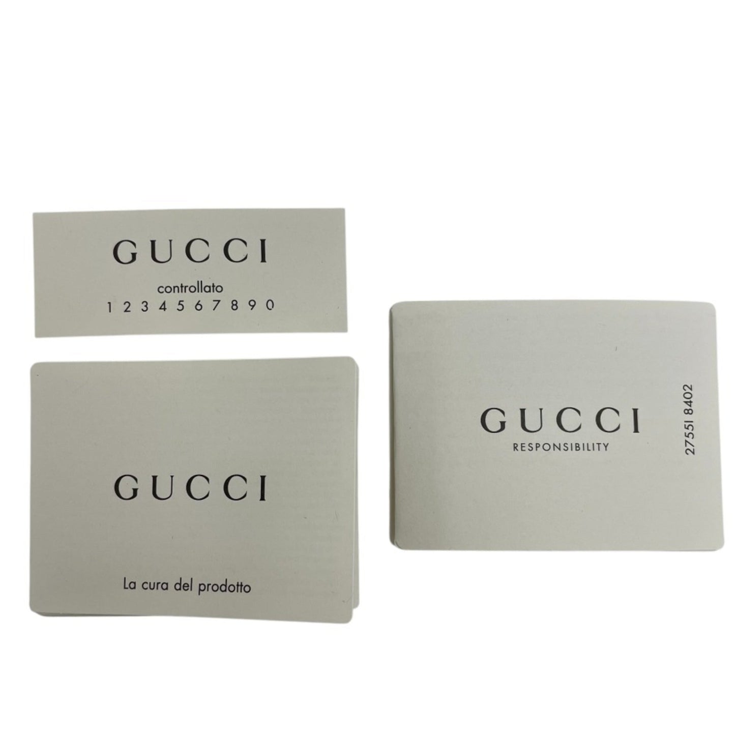 Gucci White Leather Pouch Vanity Bag