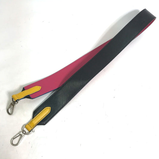 Louis Vuitton Black Leather Chain/Shoulder Wallet ()