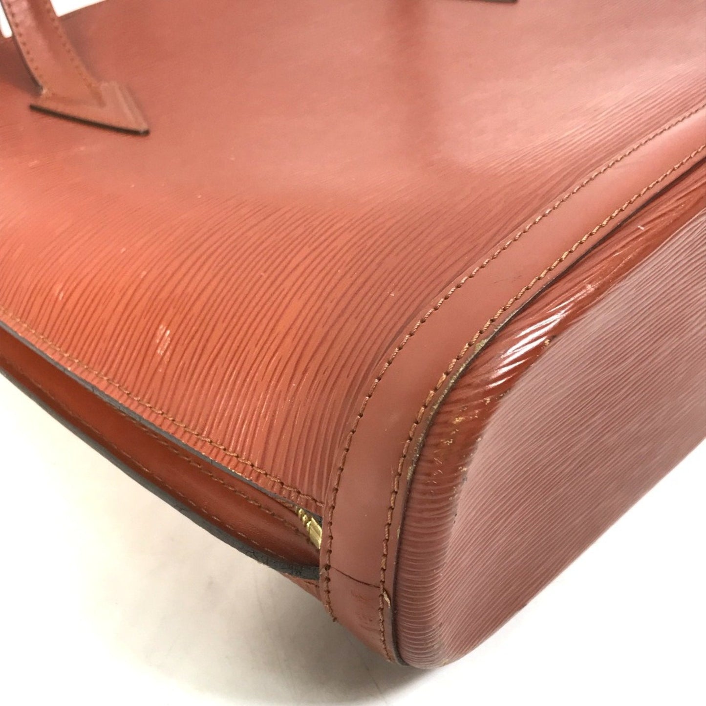 Louis Vuitton Brown Leather Shoulder Bag