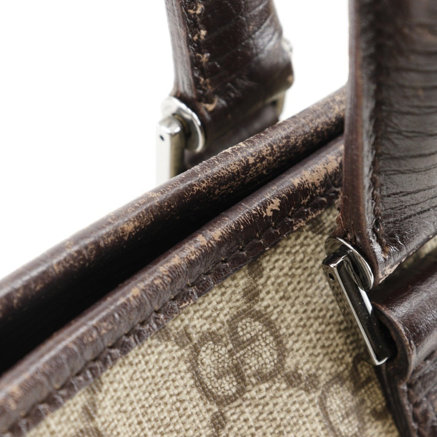 Gucci Brown Gg Plus Tote Bag