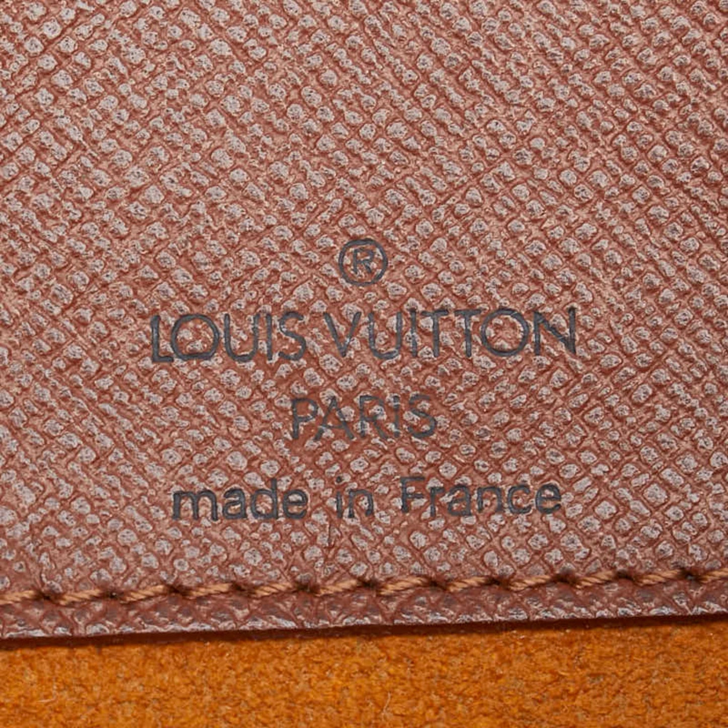 Louis Vuitton Brown Pvc Leather Shoulder Bag