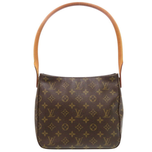 Louis Vuitton Brown Monogram Shoulder Bag ()