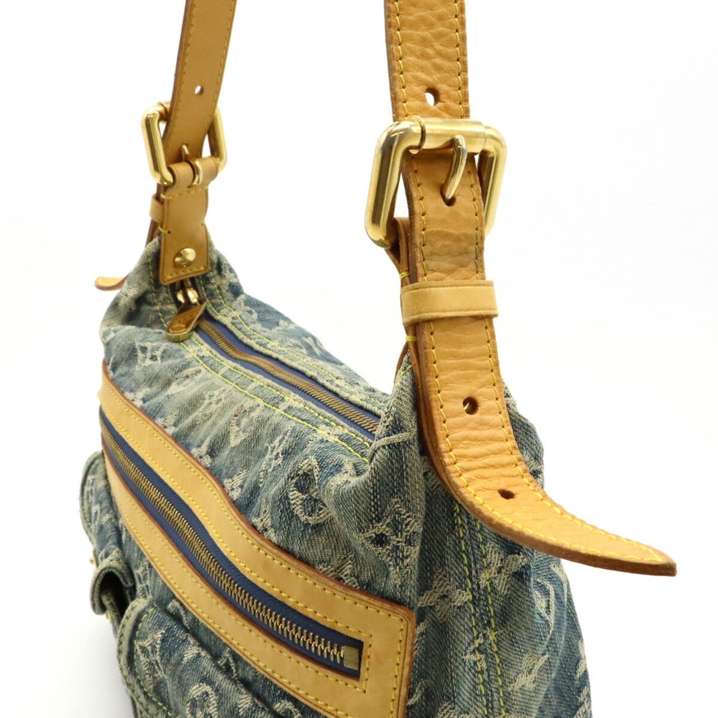 Louis Vuitton Blue Monogram Denim Shoulder Bag