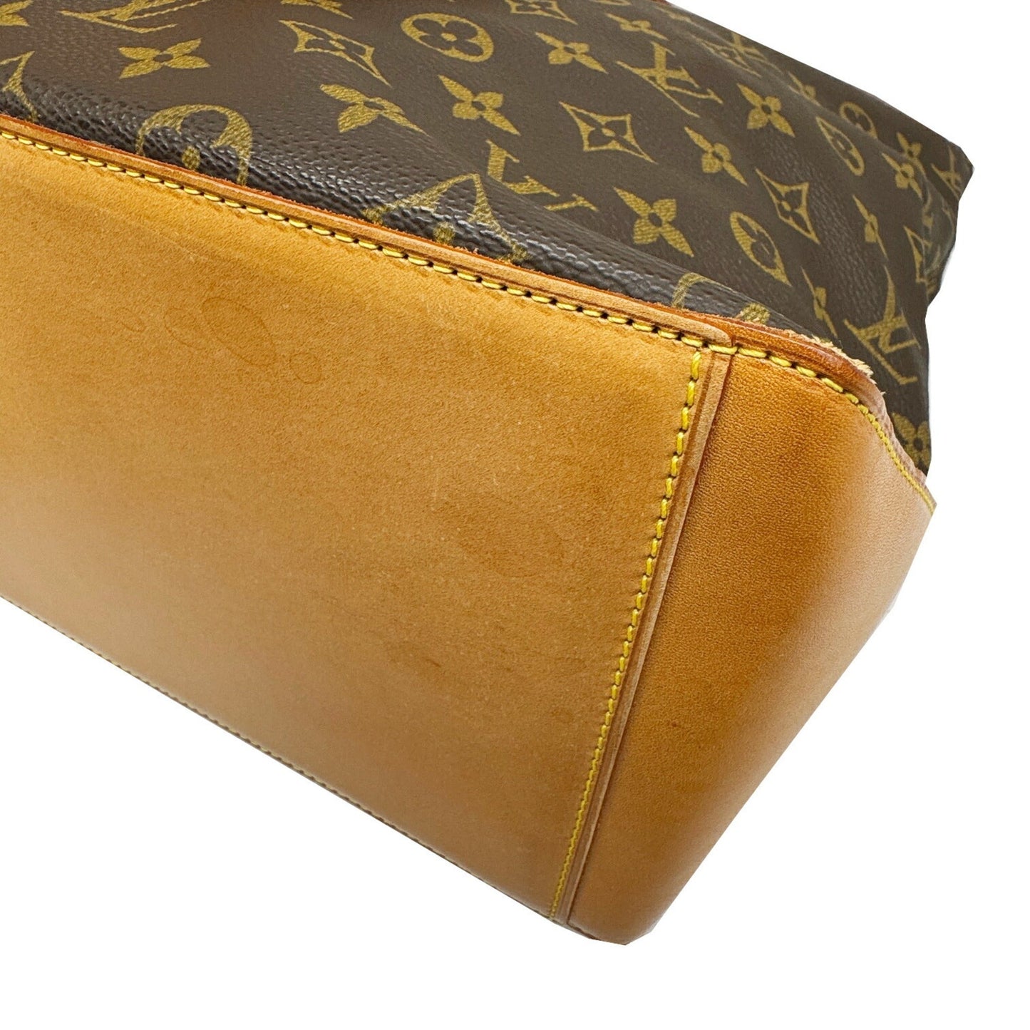 Louis Vuitton Brown Monogram Canvas Shoulder Bag Tote Bag