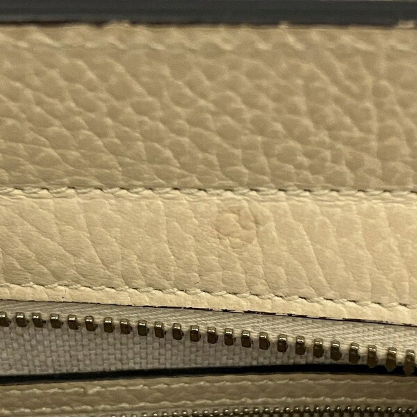Gucci Ivory Leather Handbag Shoulder Bag