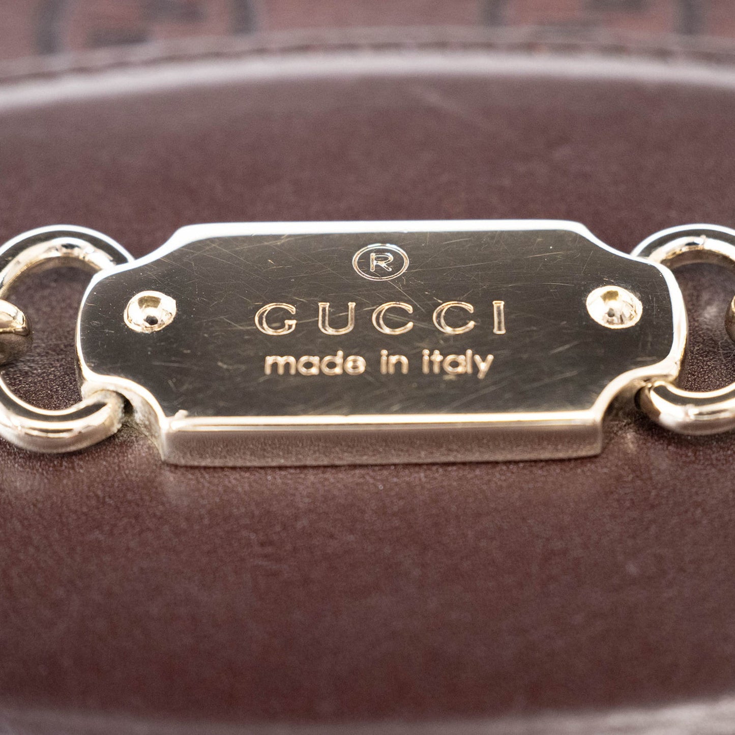 Gucci Brown Leather Handbag