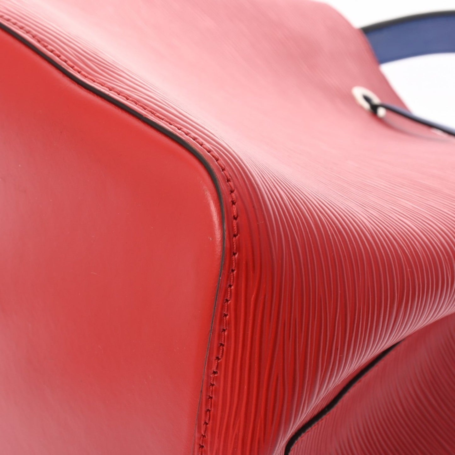 Louis Vuitton Blue Coquelicots Epi Leather Shoulder Bag
