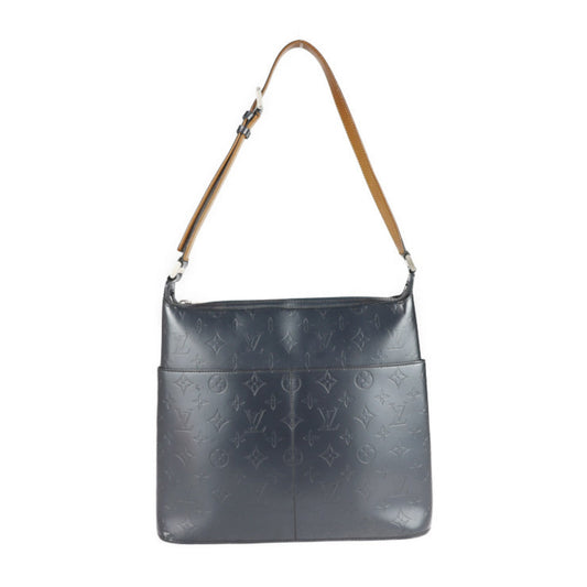 Louis Vuitton Blue Monogram Monogram Mat Handbag Shopping Bag Shoulder Bag Tote Bag ()