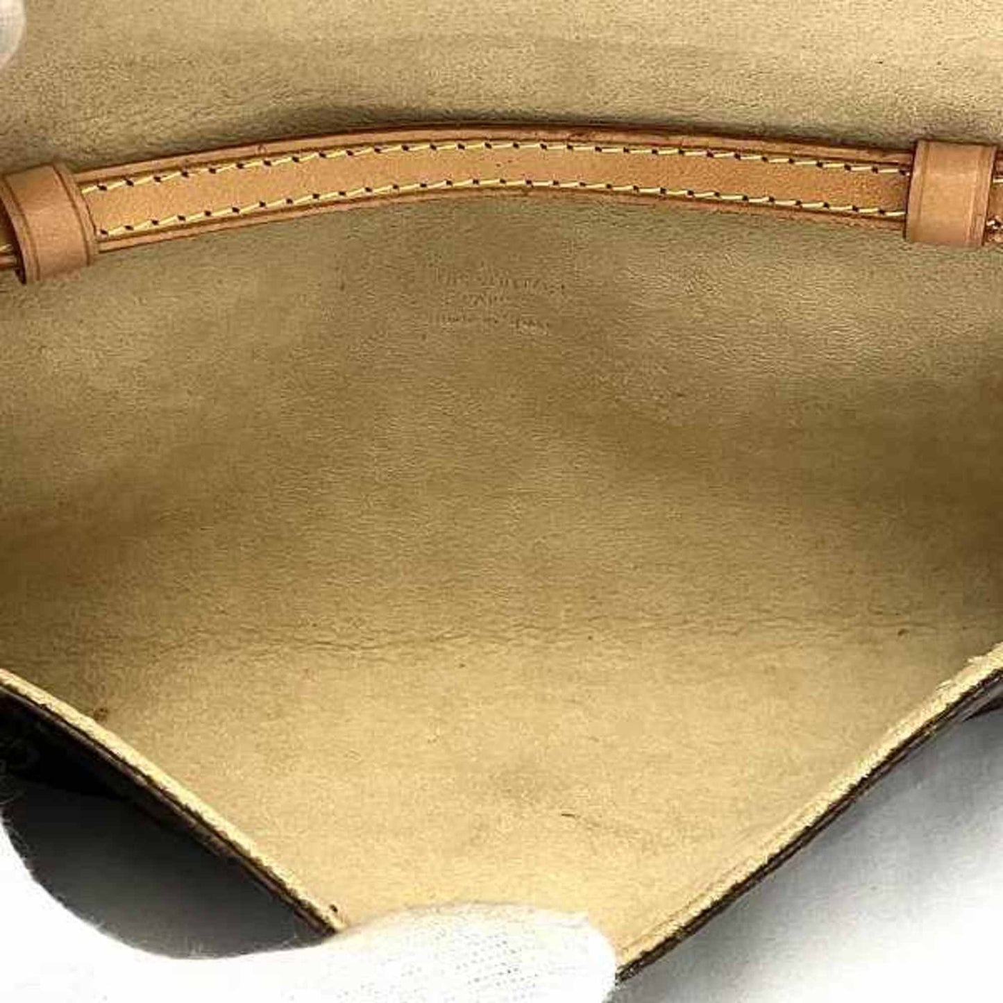 Louis Vuitton Brown Monogram Pochette Shoulder Bag