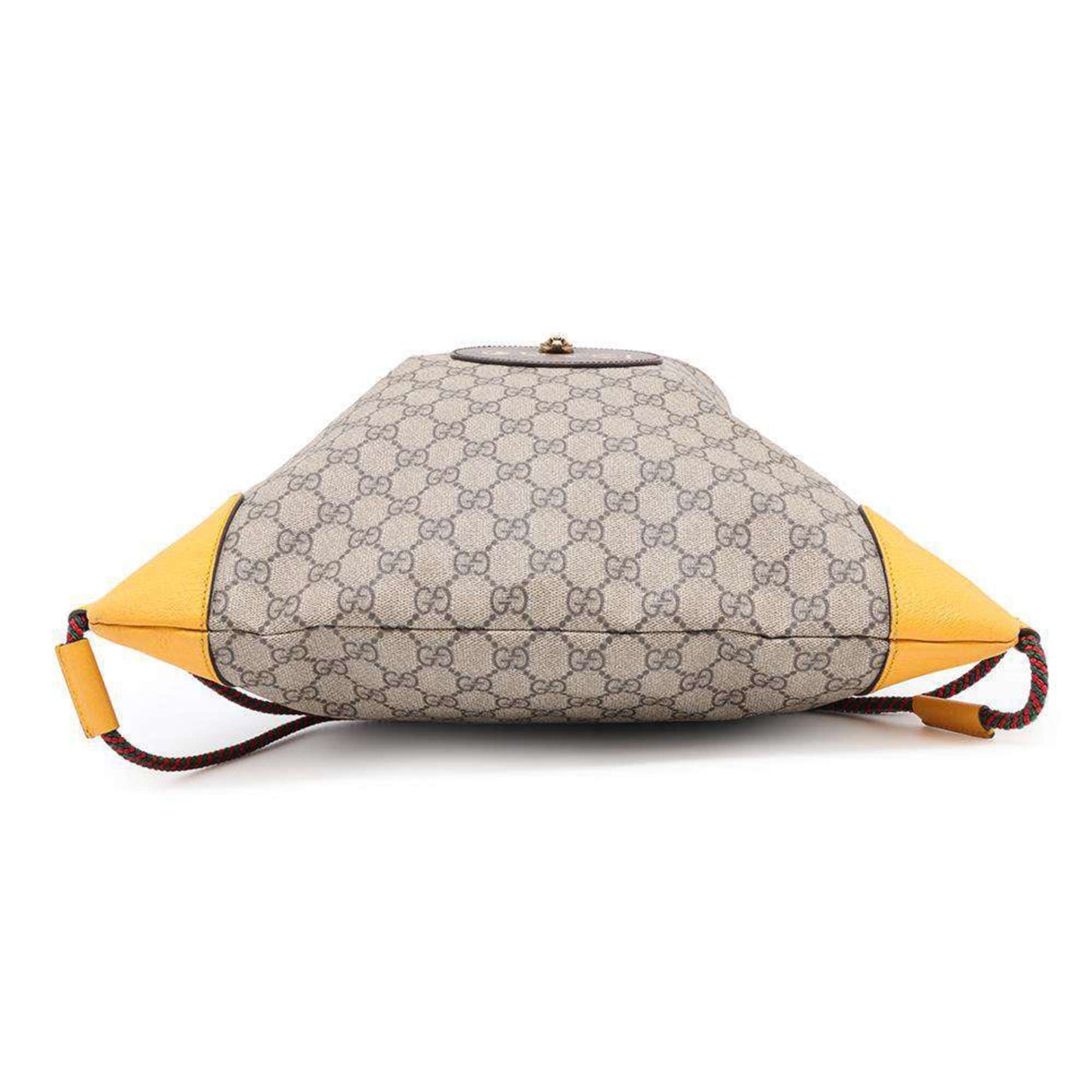 Gucci Beige Brown Gg Supreme Backpack