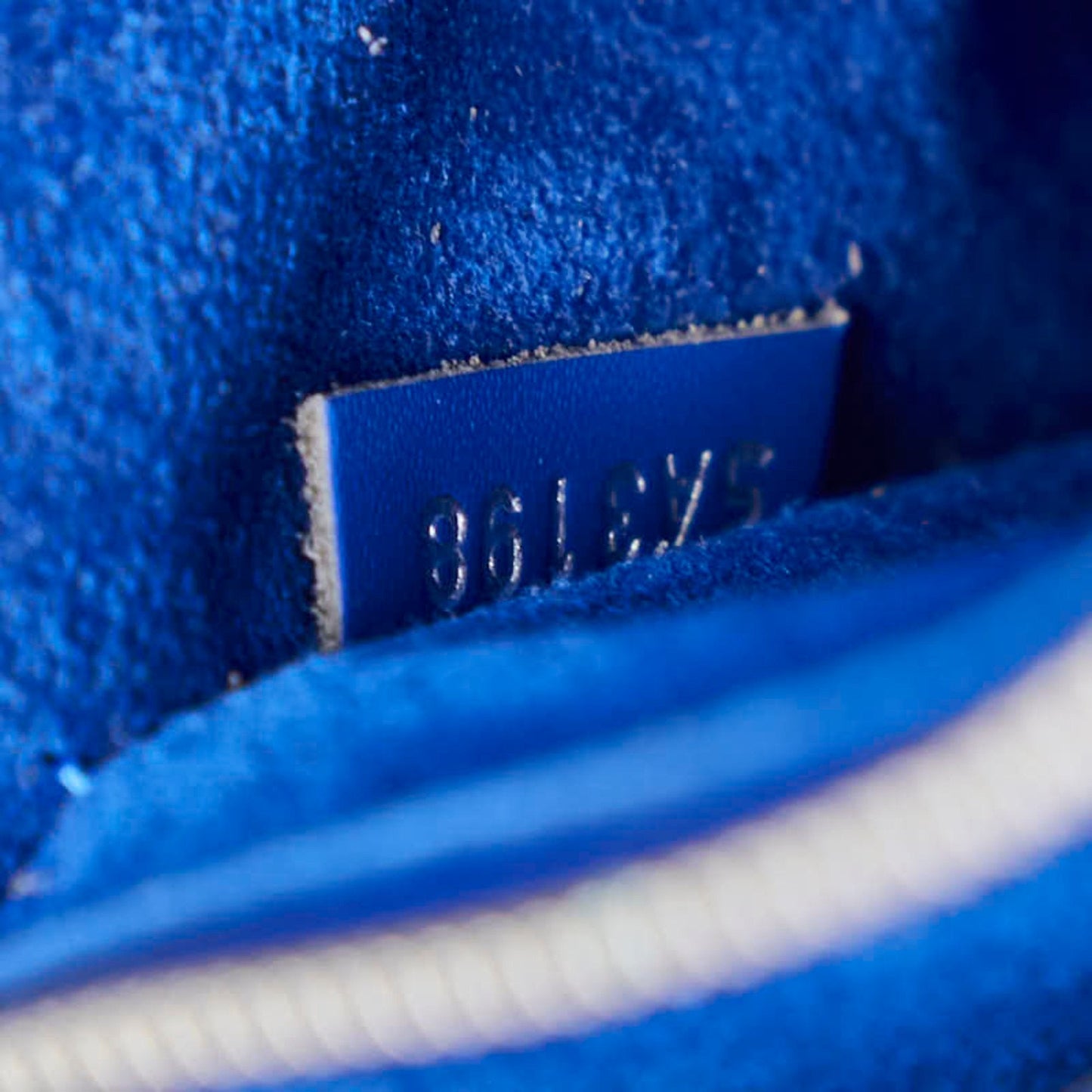 Louis Vuitton Blue Coquelicots Leather Handbag Shoulder Bag