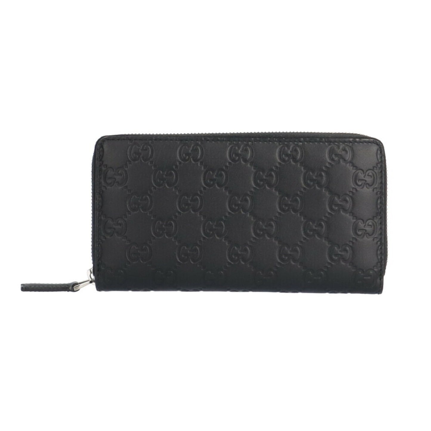 Gucci Black Leather Long Wallet (Bi-Fold) ()