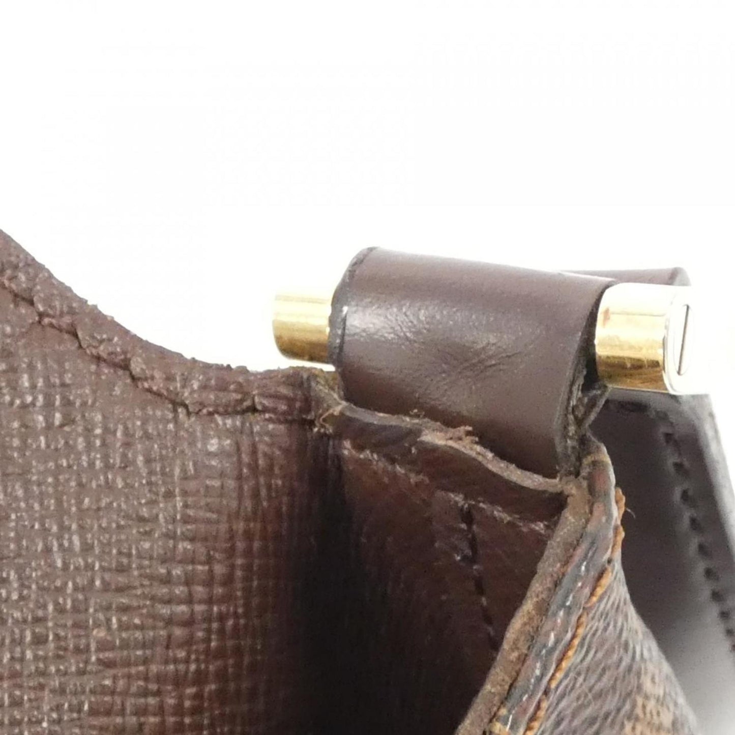 Louis Vuitton Damier Ebene Coated Canvas Shoulder Bag