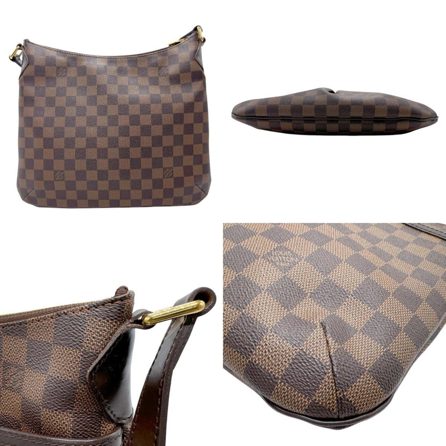Louis Vuitton Brown Ebene Damier Canvas Shoulder Bag