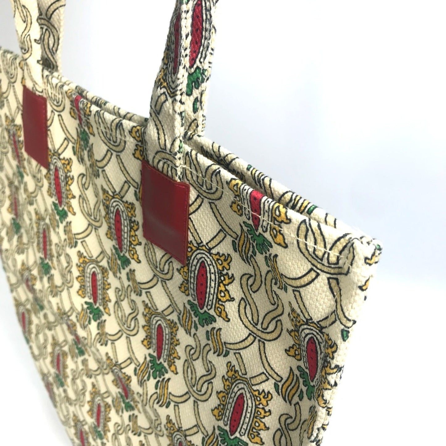 Gucci Beige Cloth Tote Bag