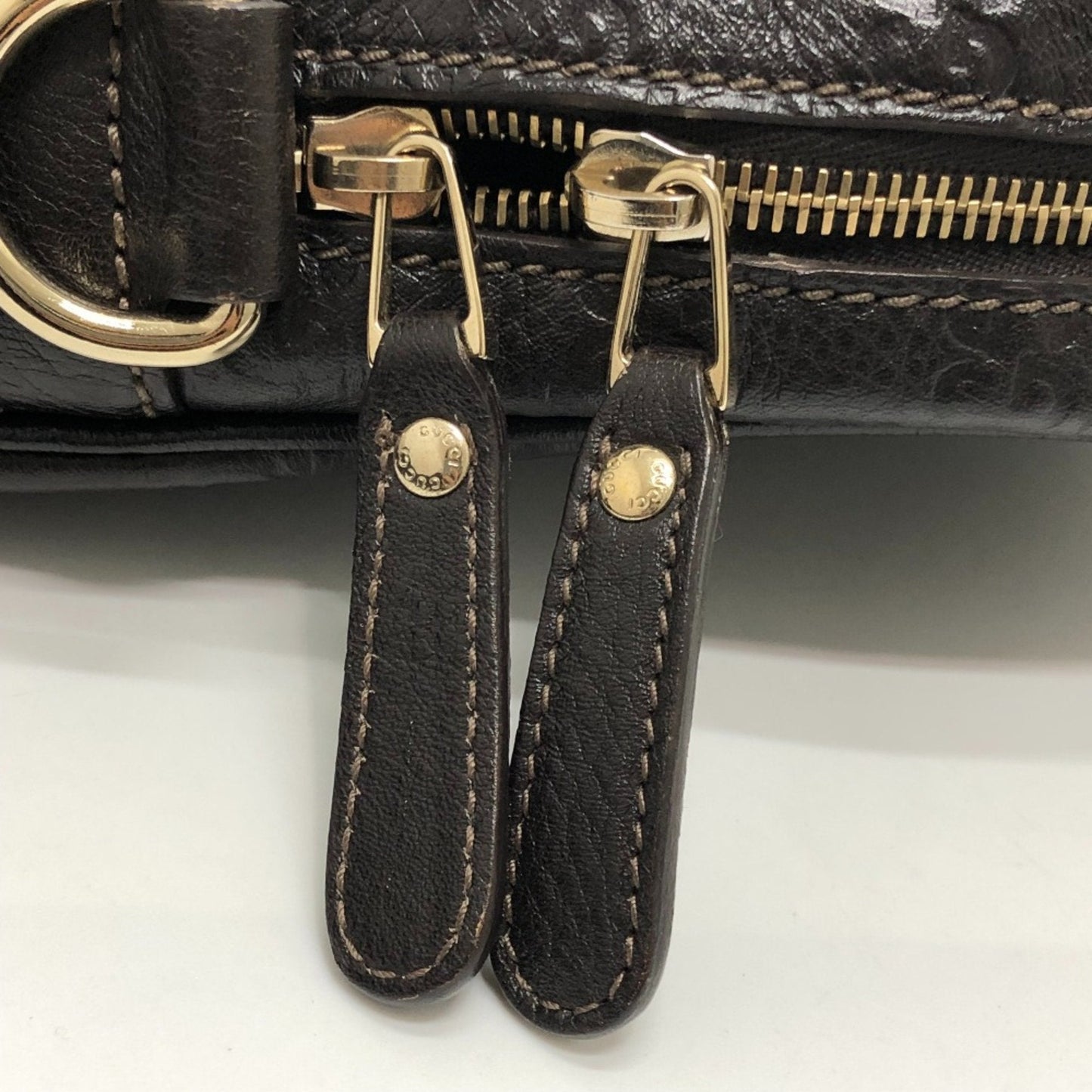 Gucci Brown Leather Briefcase