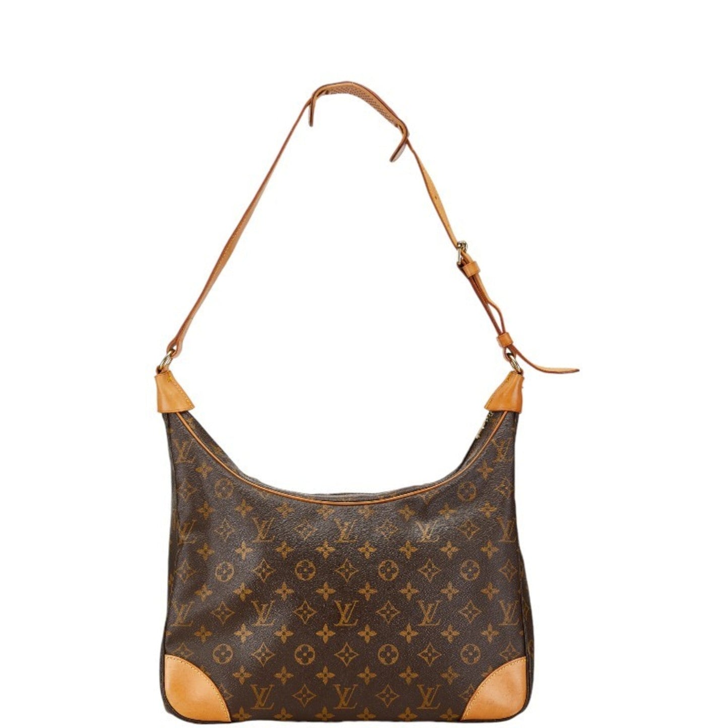 Louis Vuitton Brown Pvc Leather Shoulder Bag