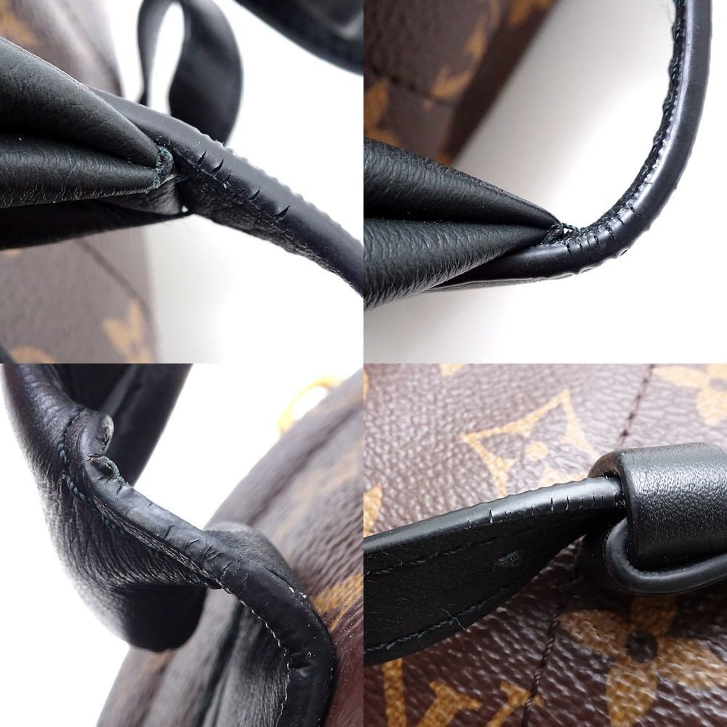 Louis Vuitton Brown Canvas Backpack