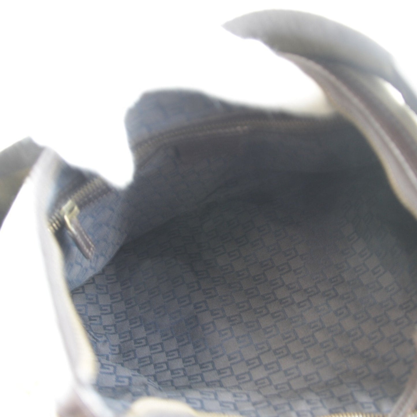 Gucci Khaki Canvas Handbag