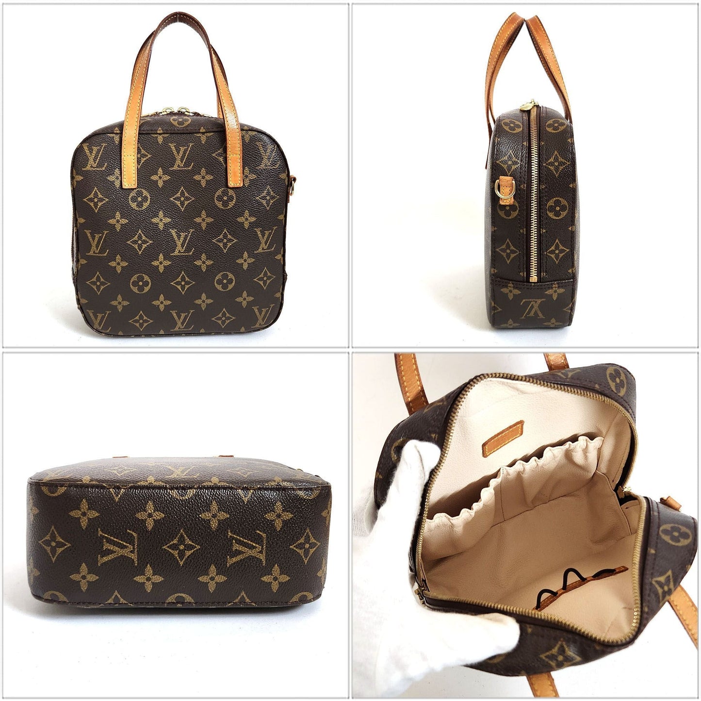 Louis Vuitton Brown Monogram Handbag Shoulder Bag