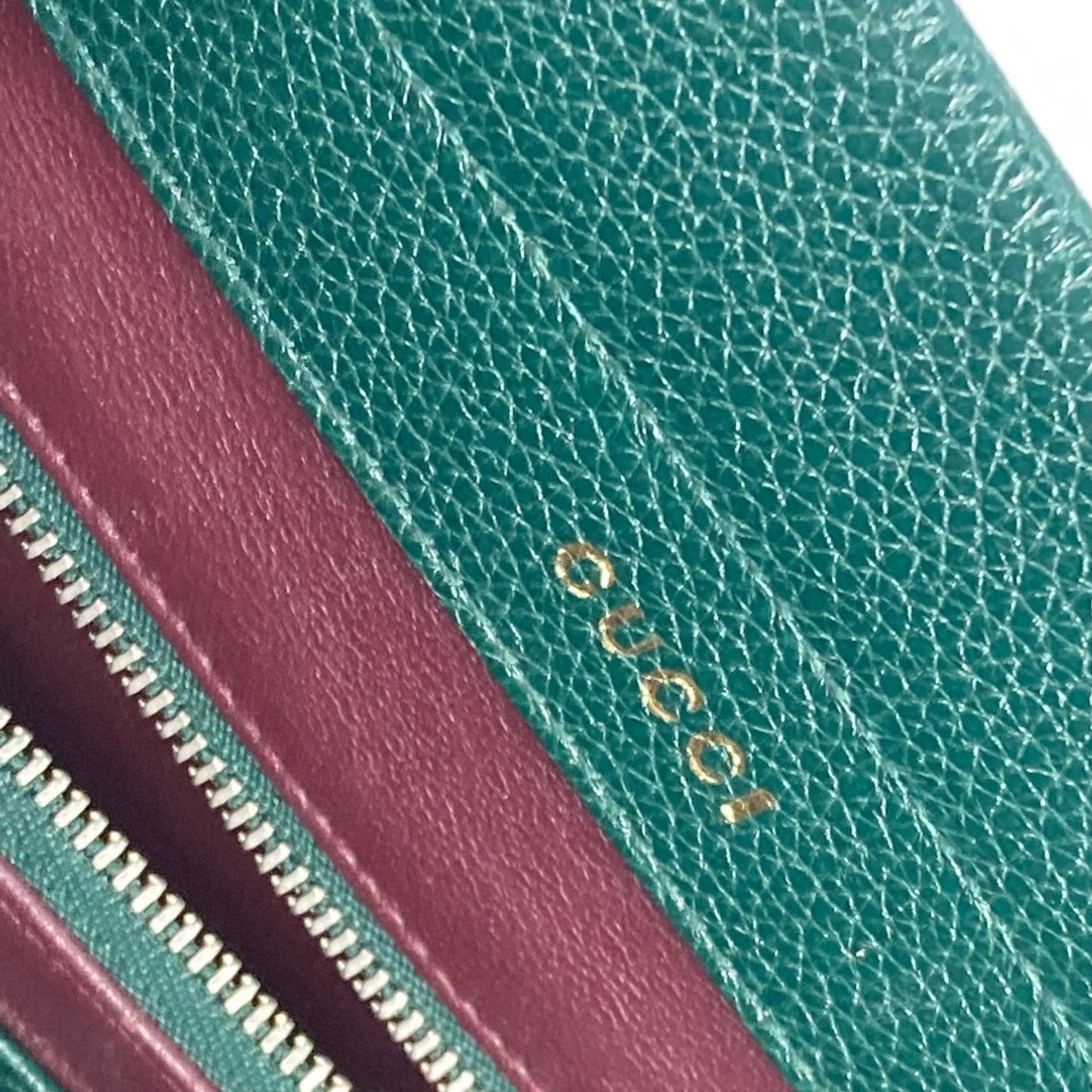 Gucci Green Leather Handbag