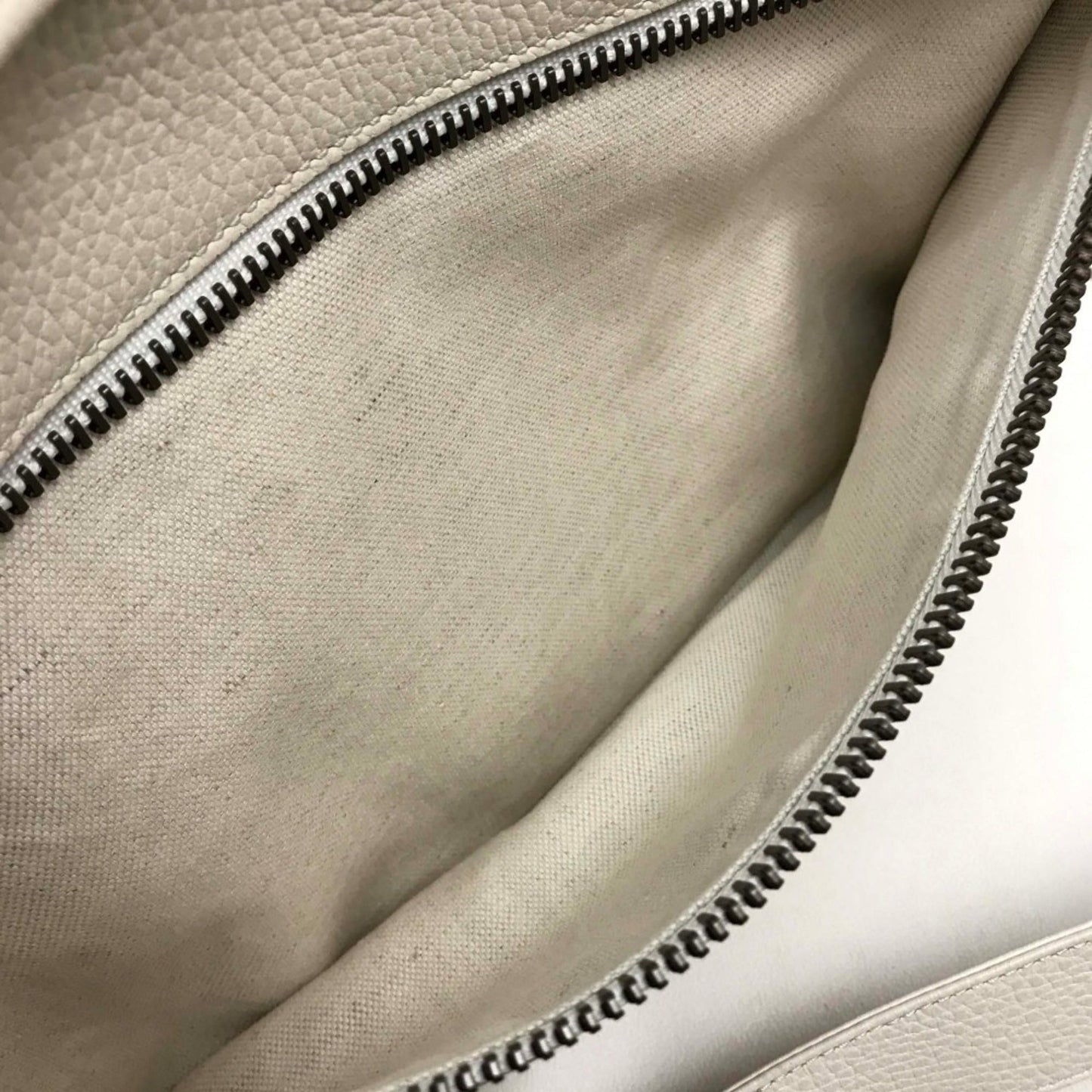 Gucci White Leather Shoulder Bag