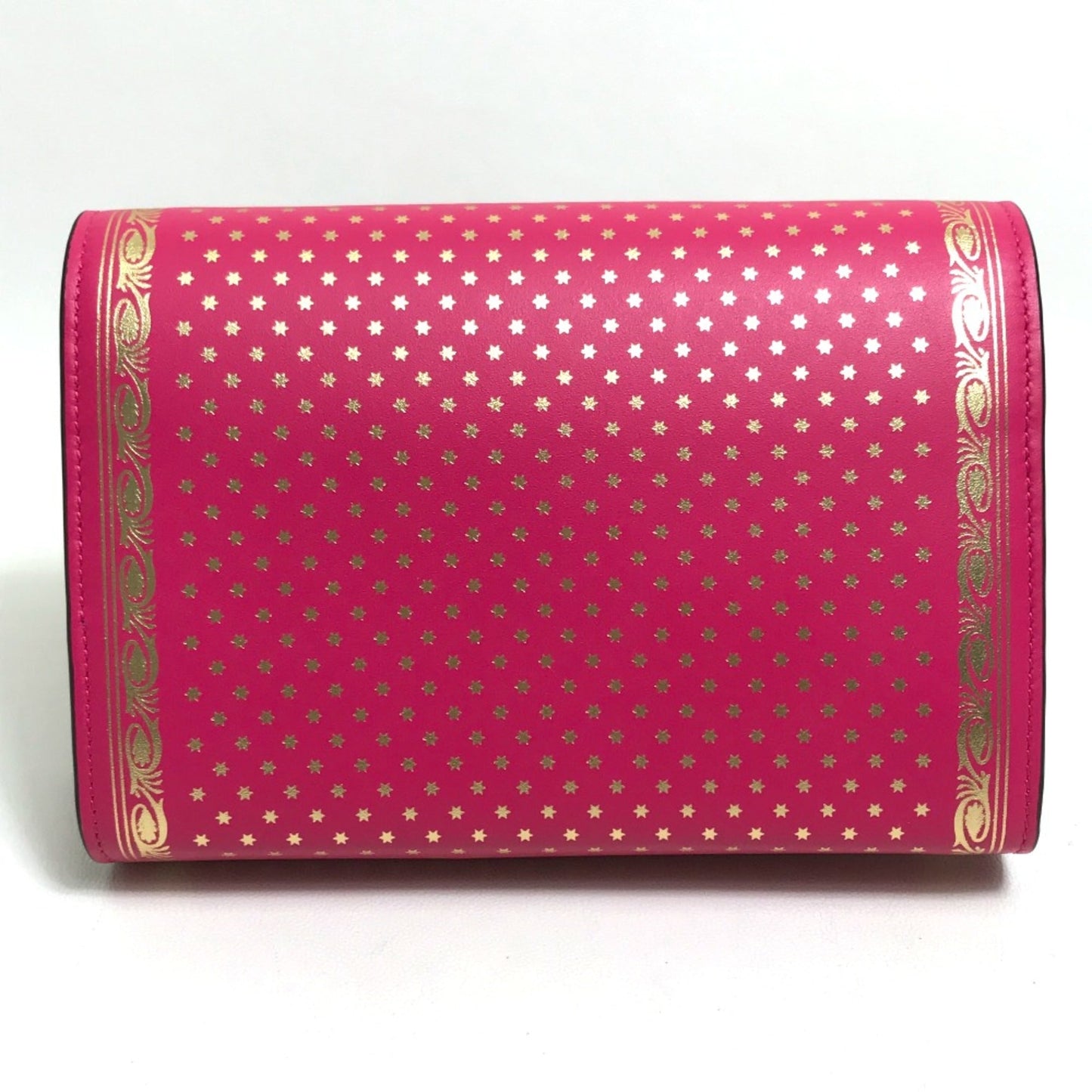 Gucci Pink Leather Long Wallet (Bi-Fold)