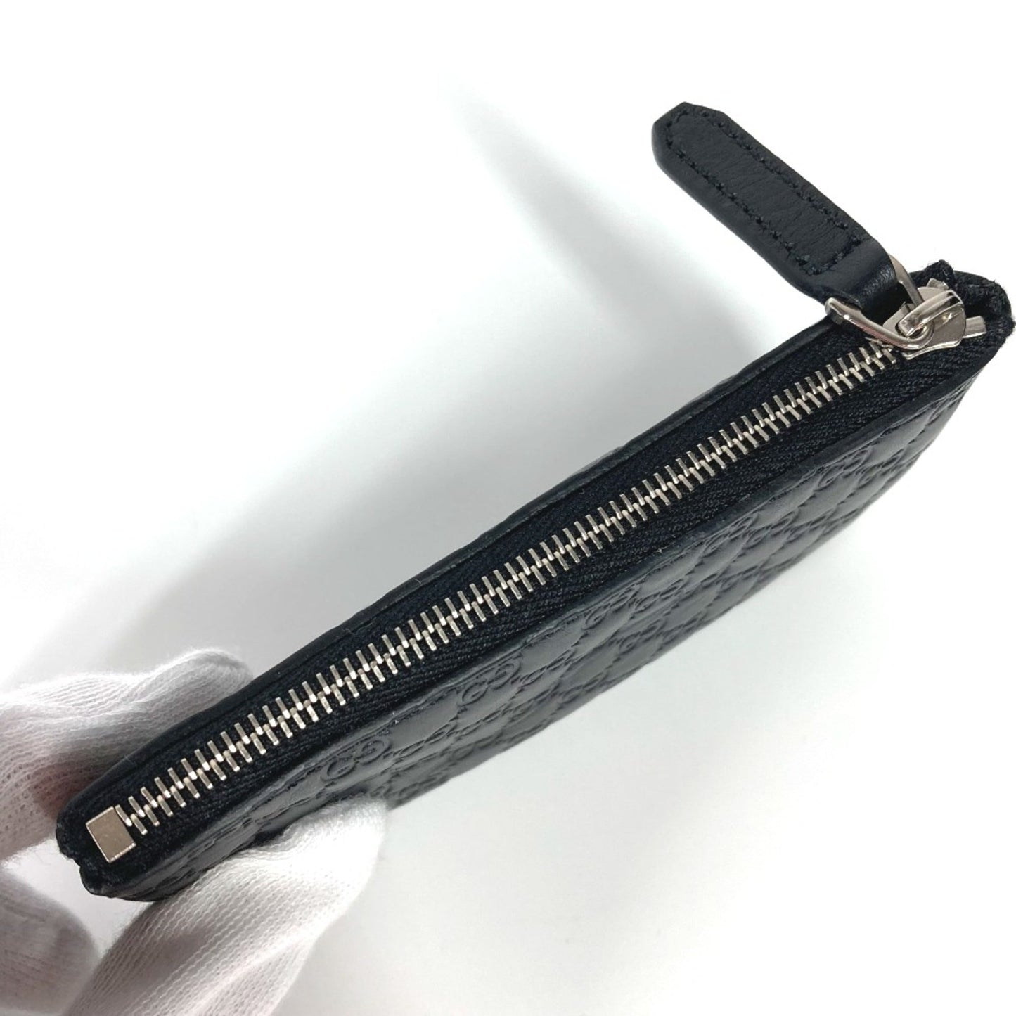Gucci Black Leather Coin Purse/Coin Case