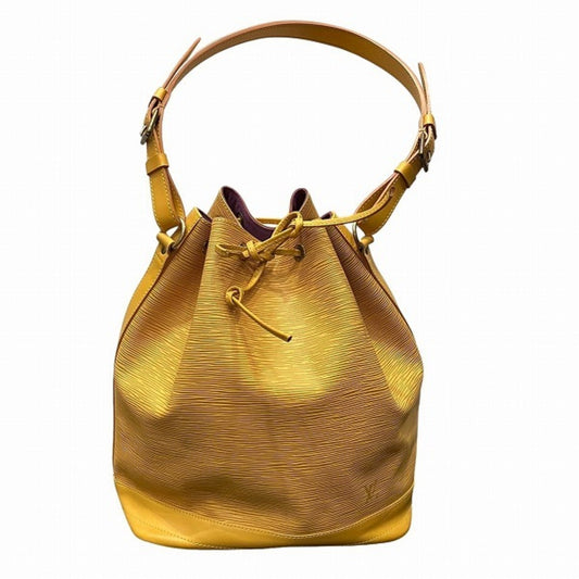 Louis Vuitton Jaune Yellow Leather Shoulder Bag ()