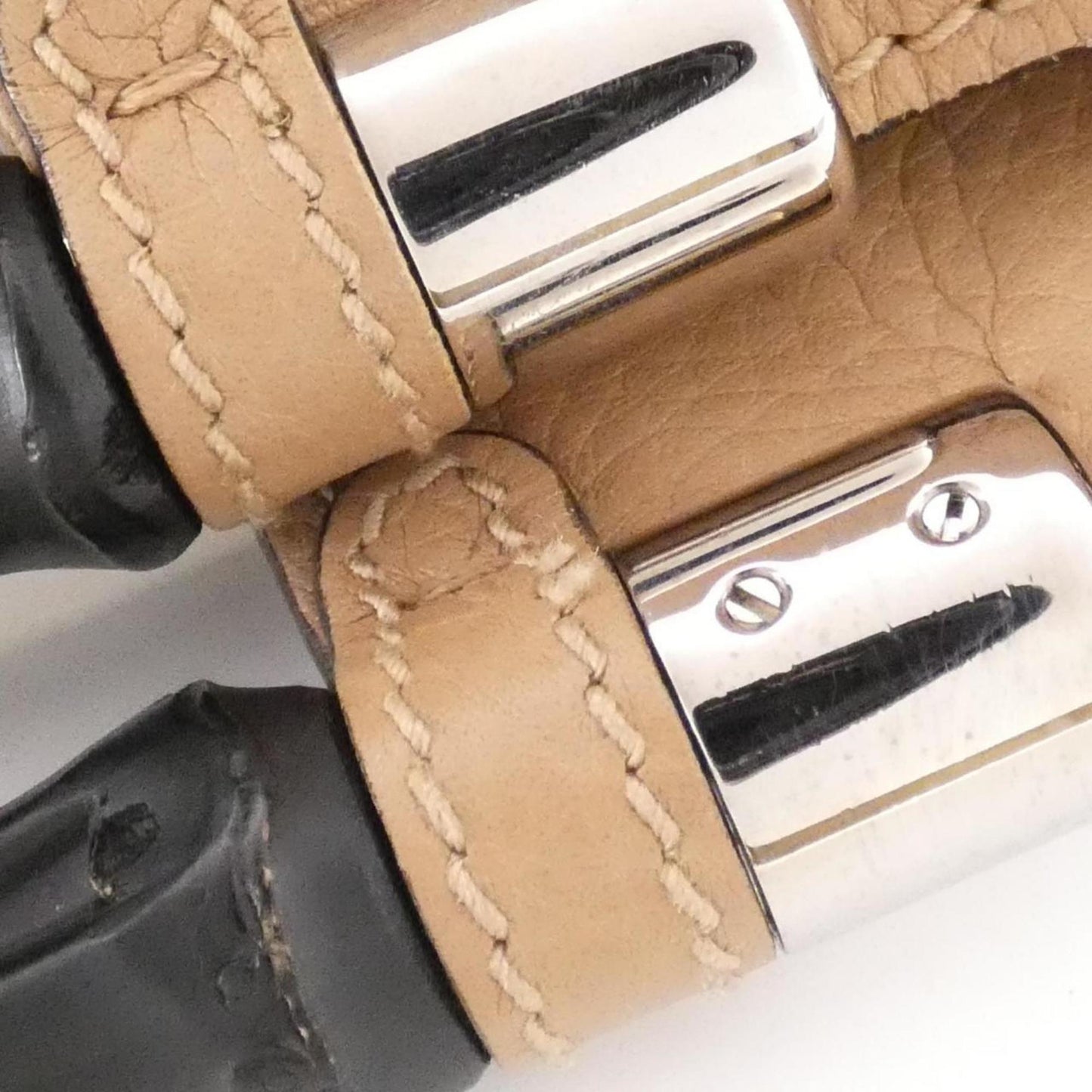 Gucci Beige Leather Handbag