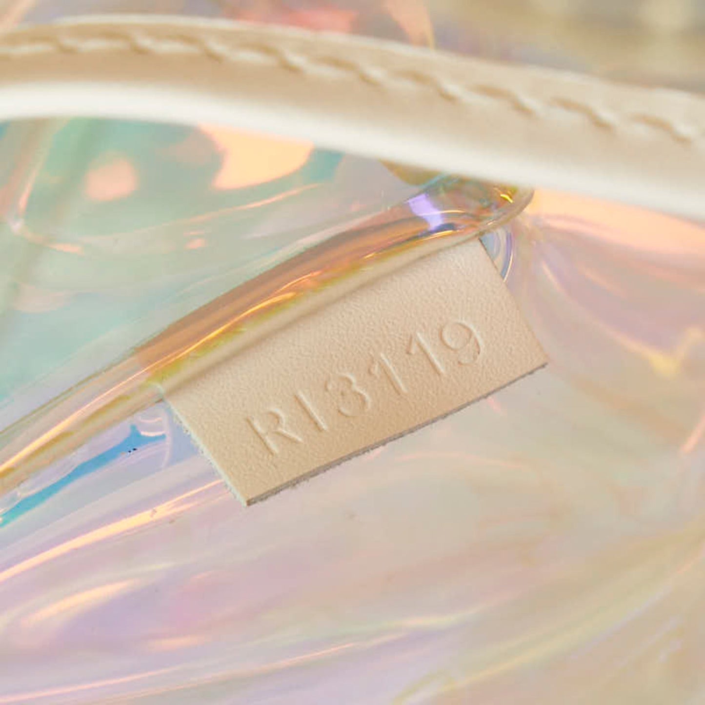Louis Vuitton Clear Pvc Leather Backpack