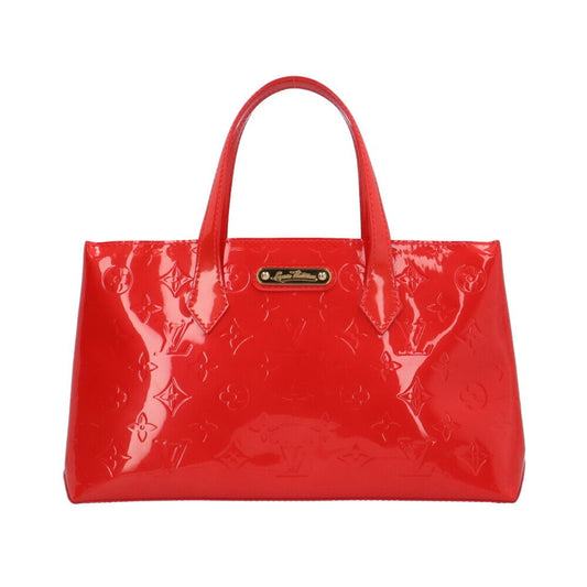Louis Vuitton Red Color Rouge Grenadine Monogram Vernis Shoulder Bag ()