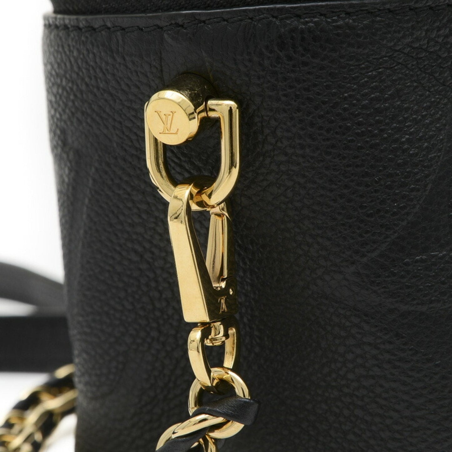 Louis Vuitton Noir Monogram Empreinte Handbag Shoulder Bag