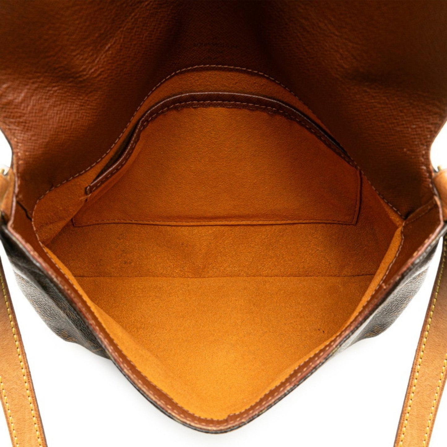 Louis Vuitton Brown Pvc Leather Shoulder Bag