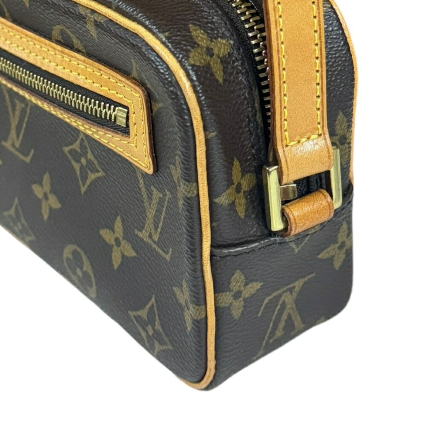 Louis Vuitton Brown Monogram Canvas Shoulder Bag