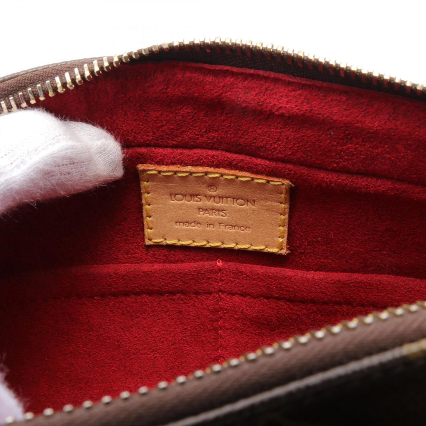 Louis Vuitton Brown Monogram Coated Canvas Shoulder Bag