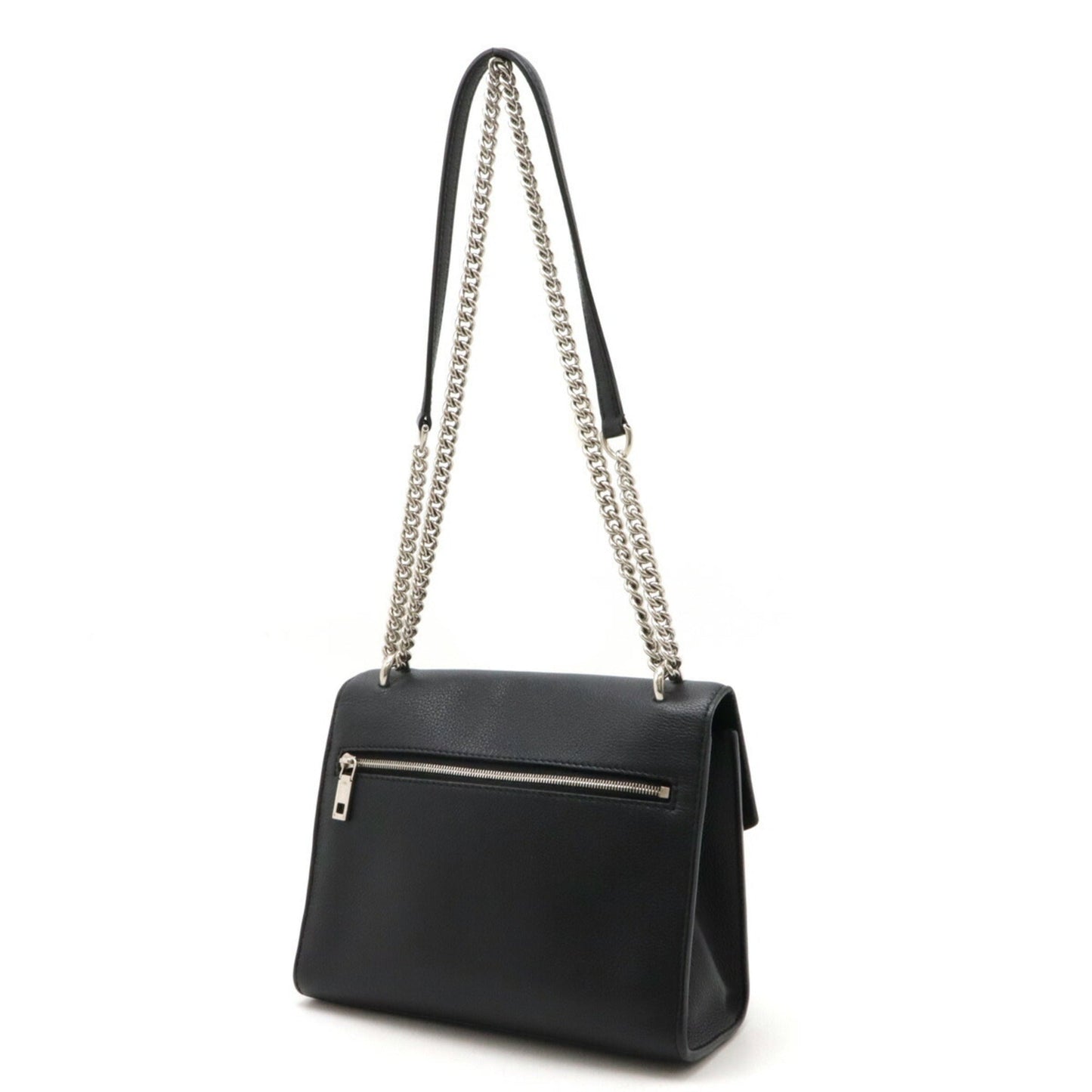Louis Vuitton Noir Leather Shoulder Bag