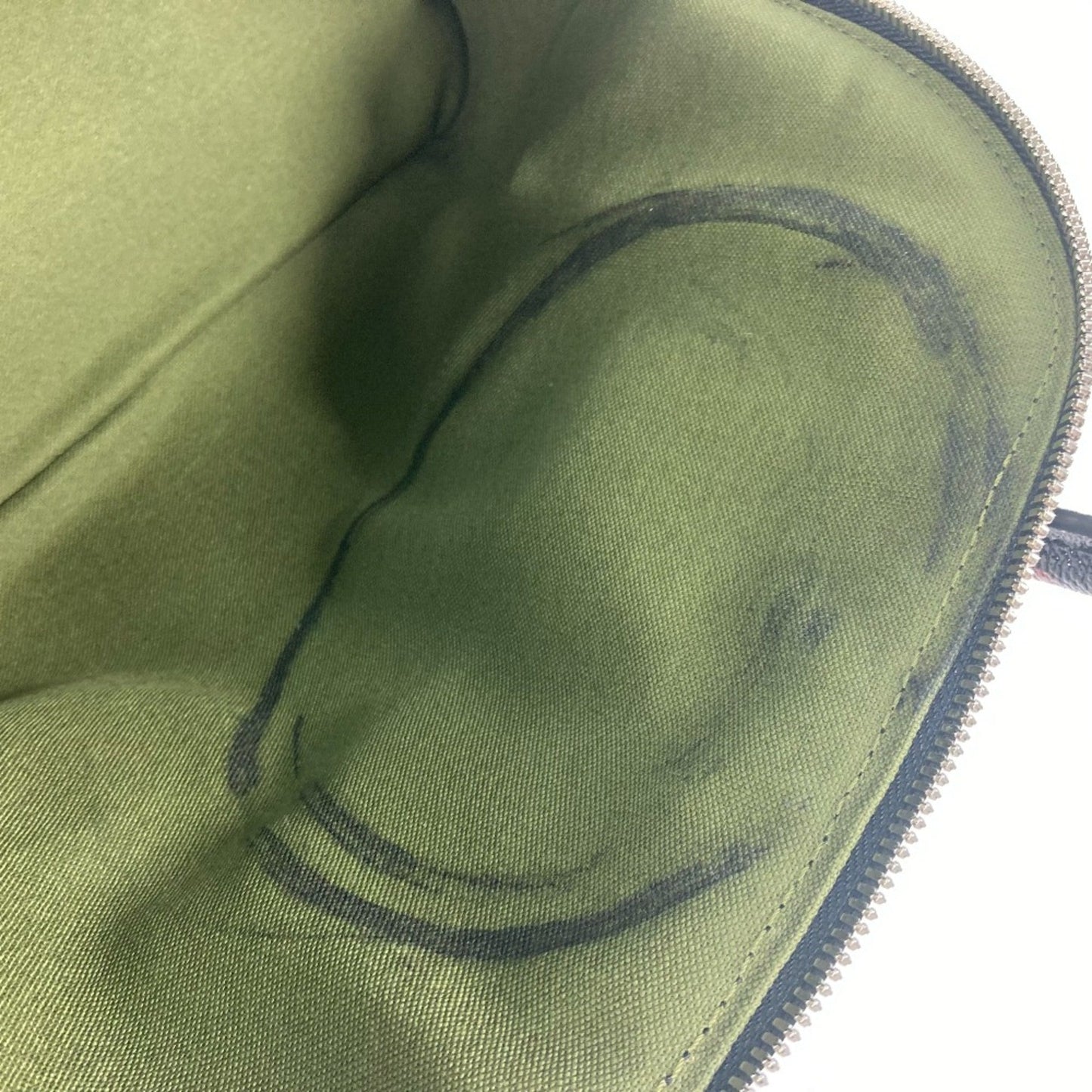 Louis Vuitton Black Cloth Shoulder Bag