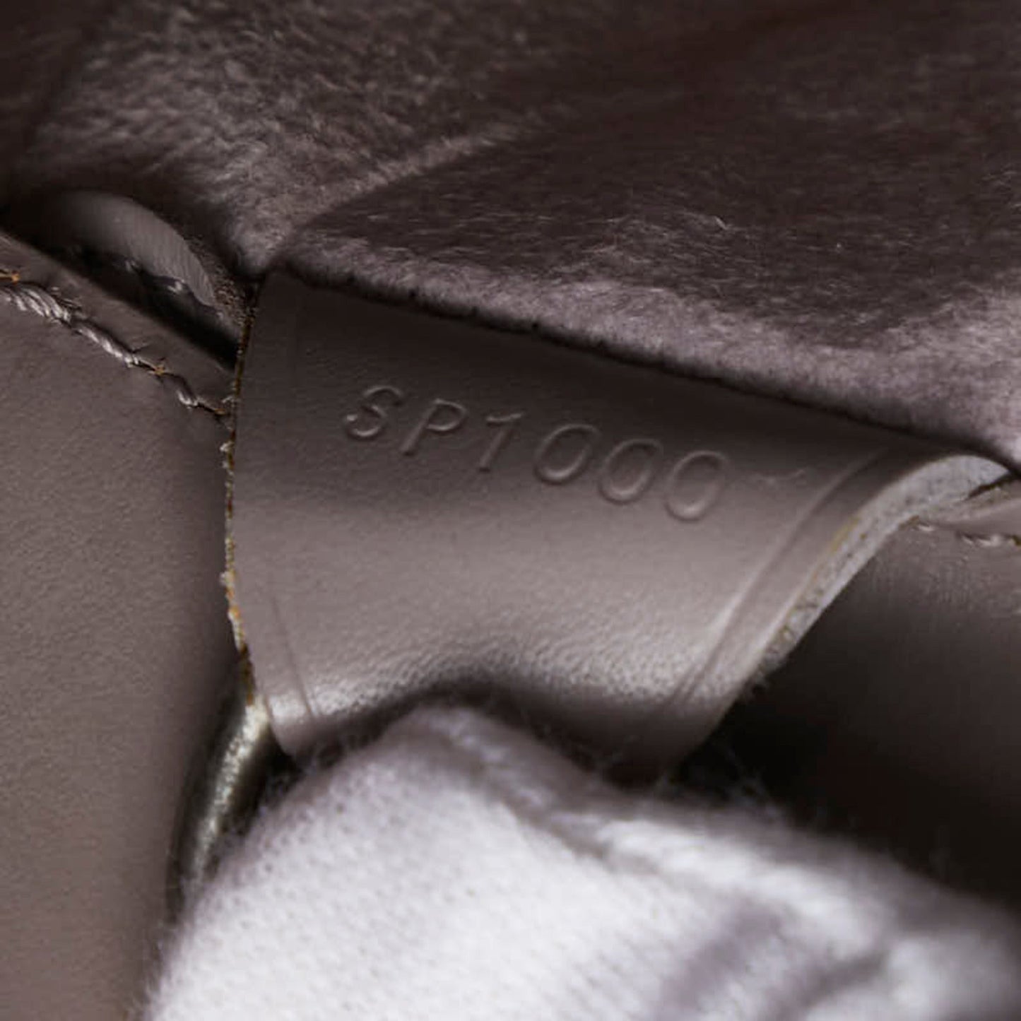 Louis Vuitton Purple Leather Shoulder Bag