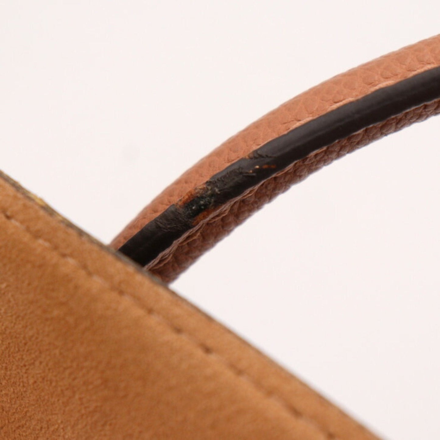 Louis Vuitton Brown Monogram Leather Handbag Shoulder Bag Tote Bag