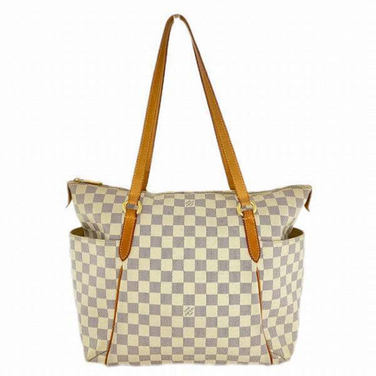 Louis Vuitton White Shoulder Bag Tote Bag ()