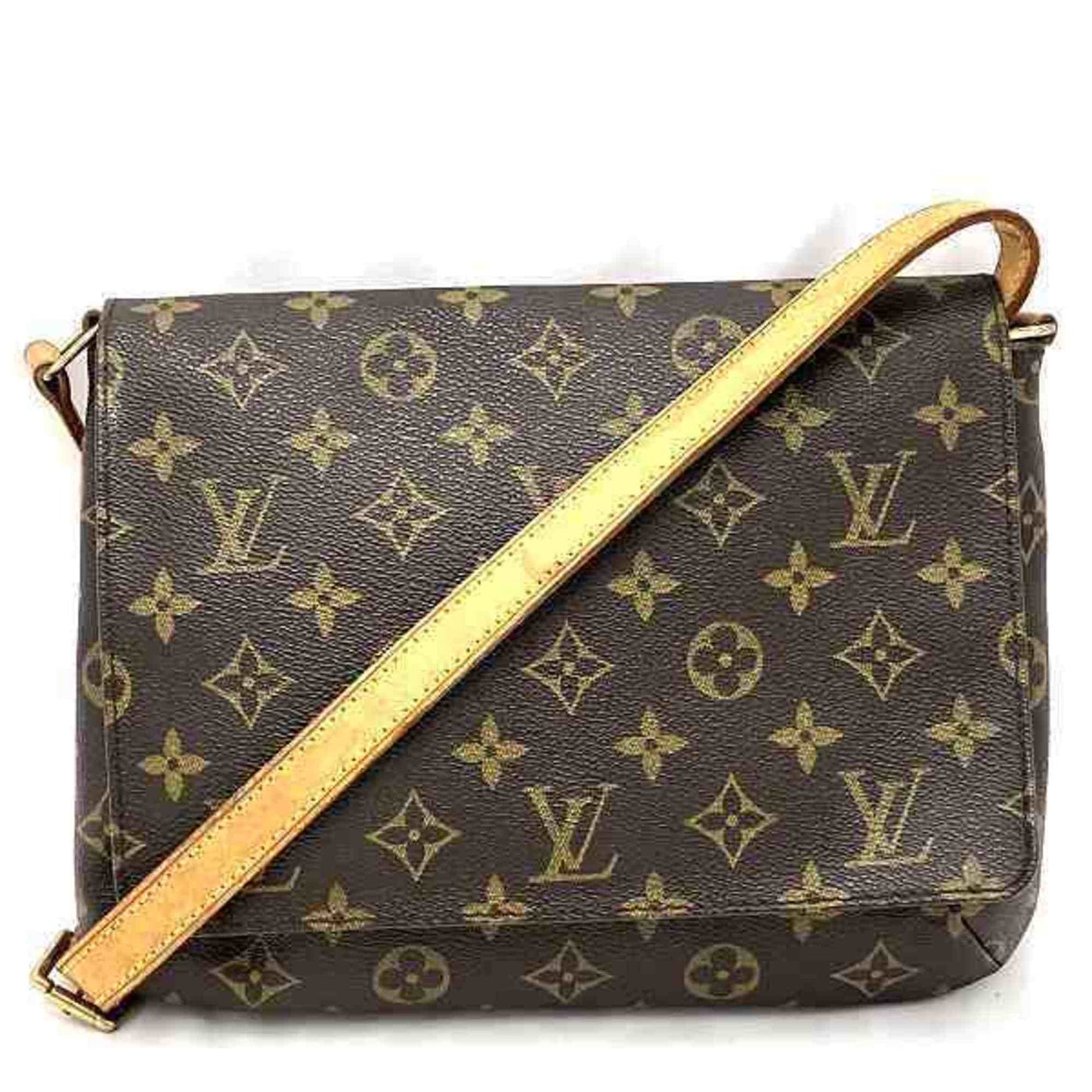 Louis Vuitton Brown Shoulder Bag ()