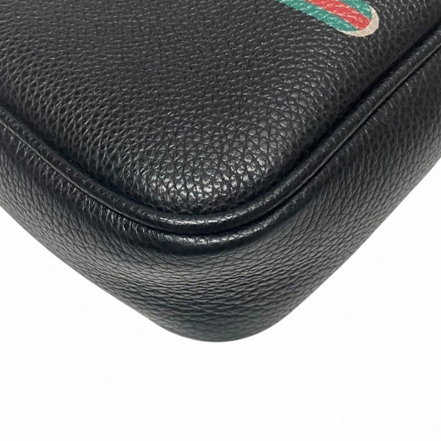 Gucci Black Leather Shoulder Bag