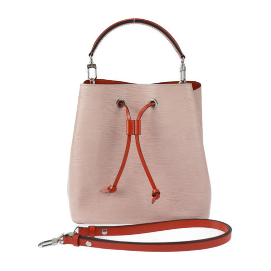 Louis Vuitton Epi Bicolor Orange Rose Ballerine Epi Leather Handbag Shoulder Bag Tote Bag ()