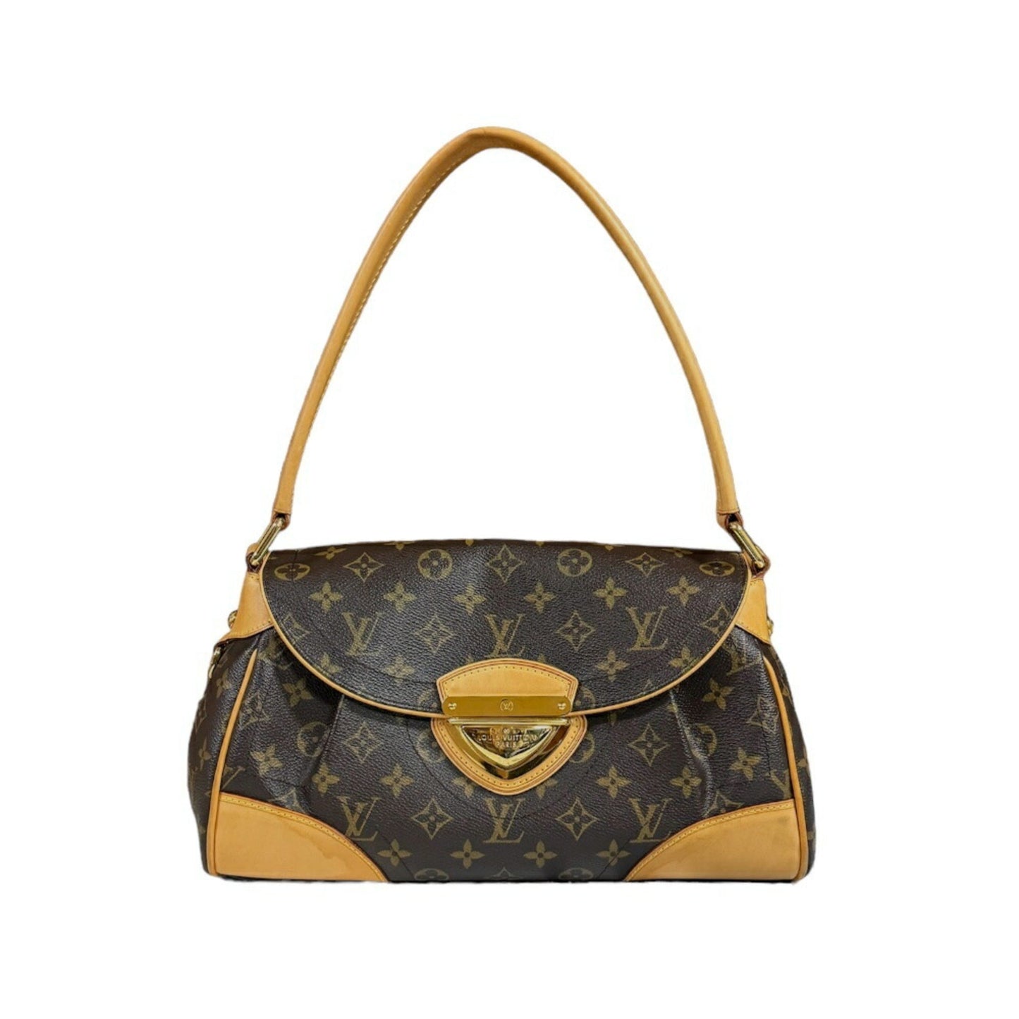 Louis Vuitton Brown Monogram Shoulder Bag ()
