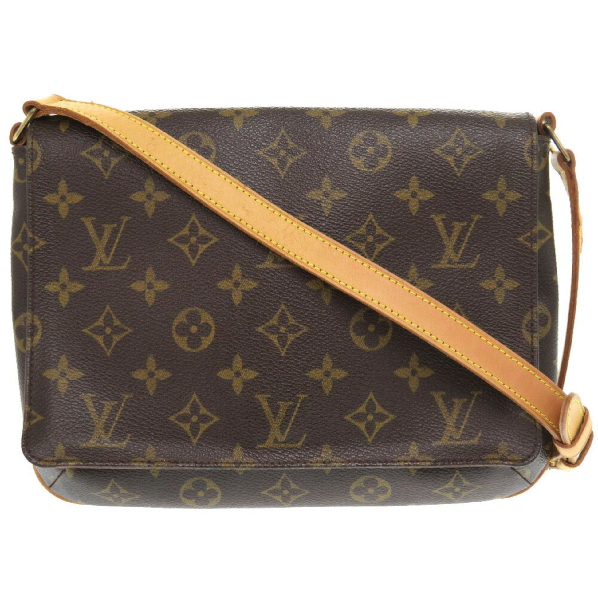 Louis Vuitton Brown Monogram Shoulder Bag ()
