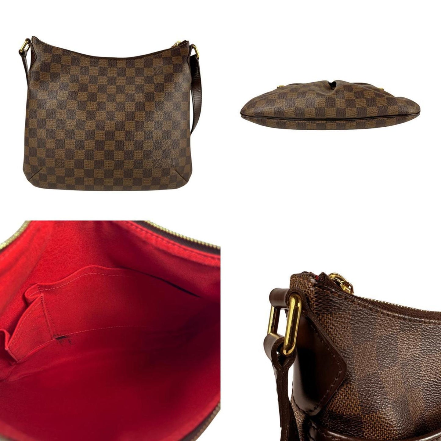 Louis Vuitton Brown Damier Canvas Shoulder Bag