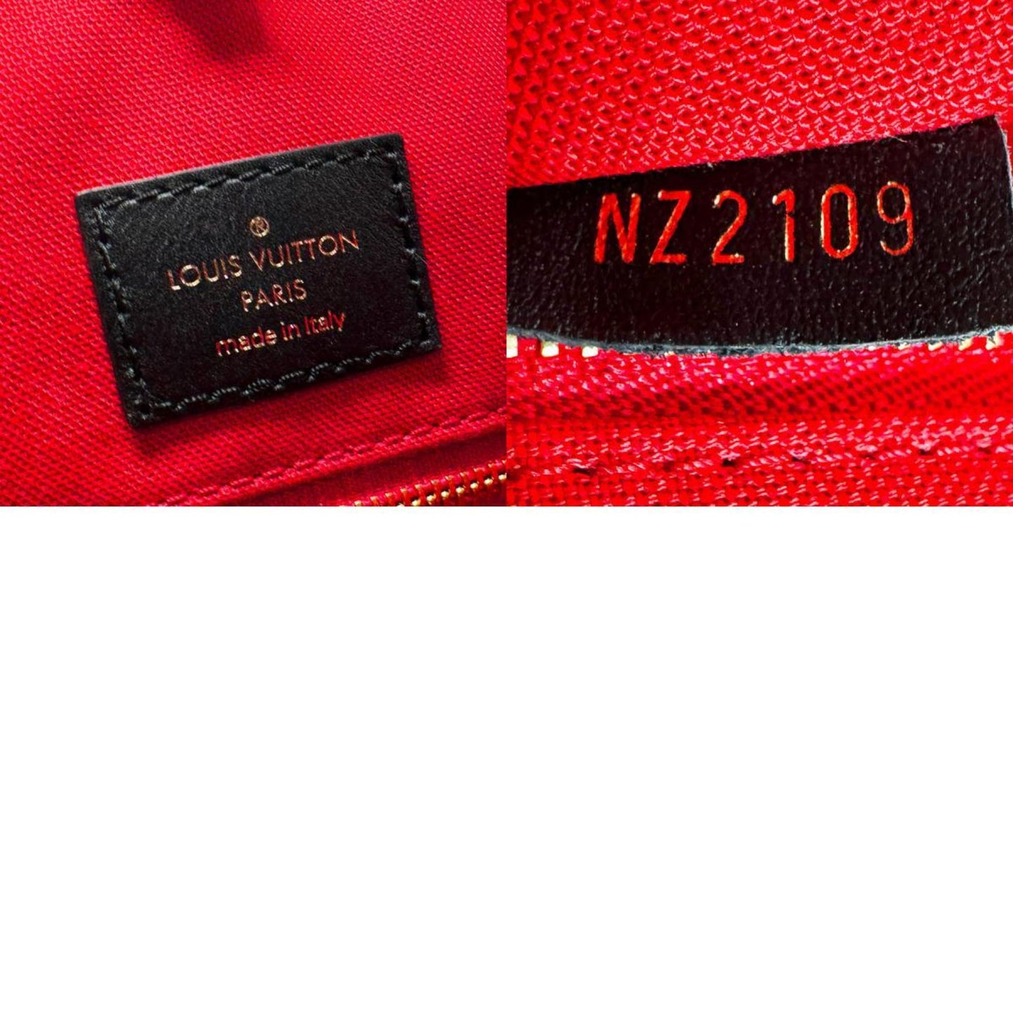 Louis Vuitton Monogram Reverse Brown Coated Canvas Handbag Shoulder Bag