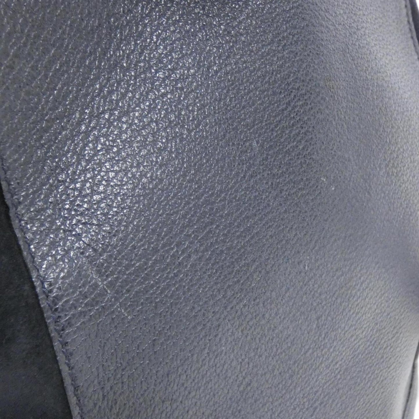 Gucci Blue Suede Leather Backpack