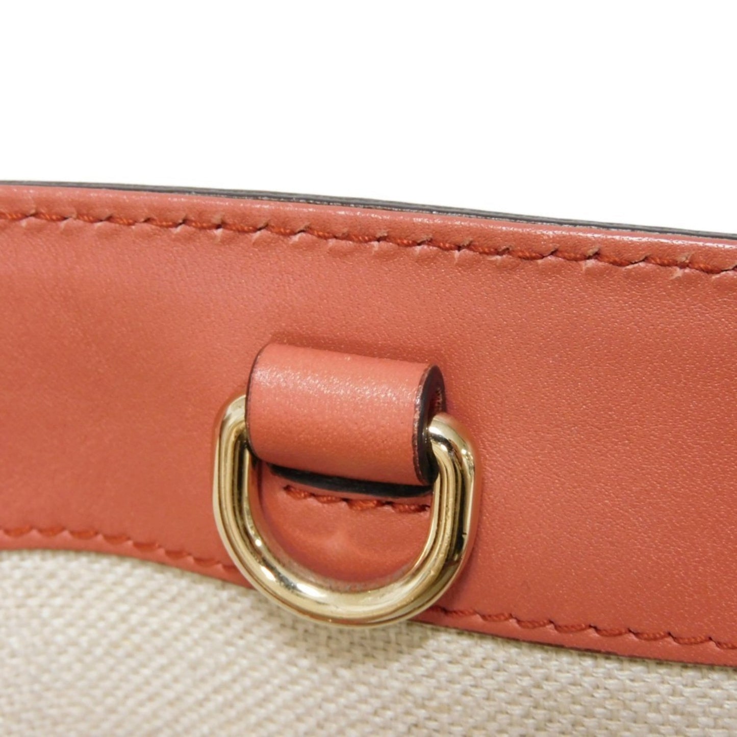 Gucci Beige Linen Shoulder Bag Tote Bag